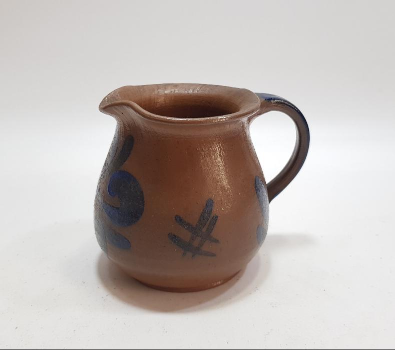 ANTİKA EL BOYAMA SERAMİK SÜTLÜK