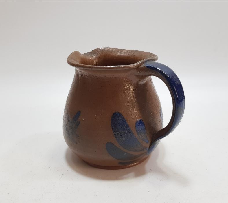 ANTİKA EL BOYAMA SERAMİK SÜTLÜK