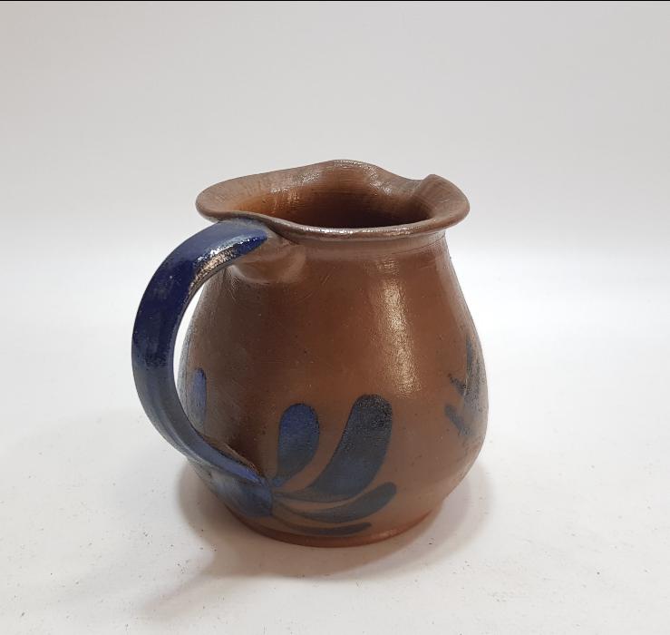 ANTİKA EL BOYAMA SERAMİK SÜTLÜK