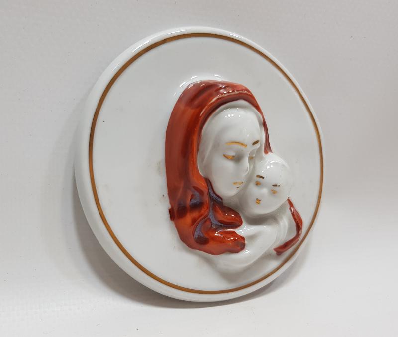 OSMANLI DÖNEMİ PORSELEN DUVAR İKONASI