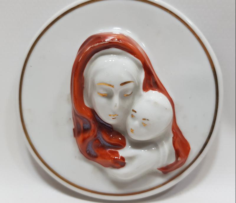 OSMANLI DÖNEMİ PORSELEN DUVAR İKONASI