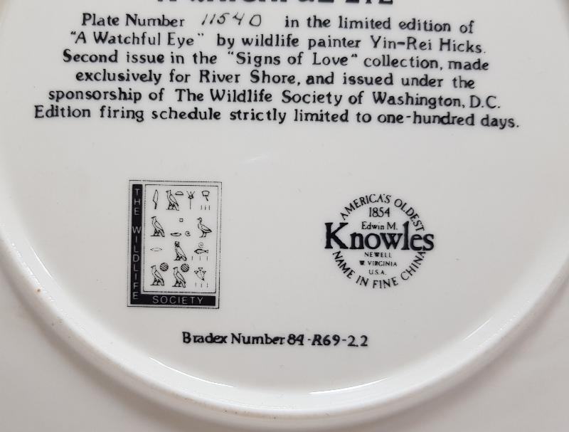 ASLAN GÖRSELLİ PORSELEN TABAK