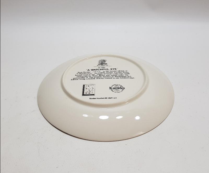 ASLAN GÖRSELLİ PORSELEN TABAK