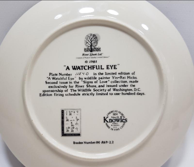 ASLAN GÖRSELLİ PORSELEN TABAK