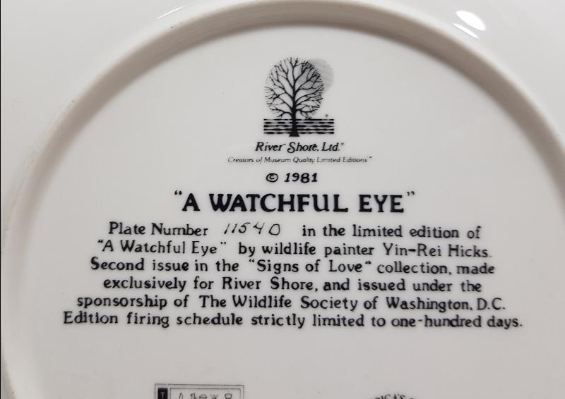 ASLAN GÖRSELLİ PORSELEN TABAK