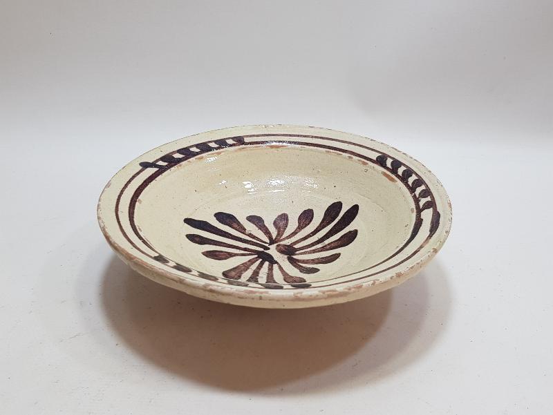 OSMANLI DÖNEMİ ÇOK NADİR SÜLÜKLÜ ÇANAKKALE TABAK