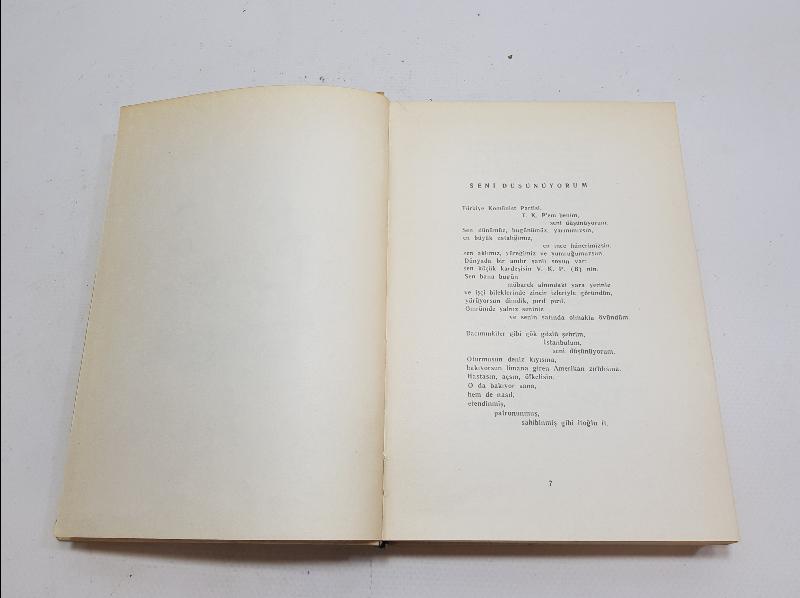 NADİR KİTAP: 1968 SOFYA BASKI NAZIM HİKMET BÜTÜN ESERLERİ - CİLT 2