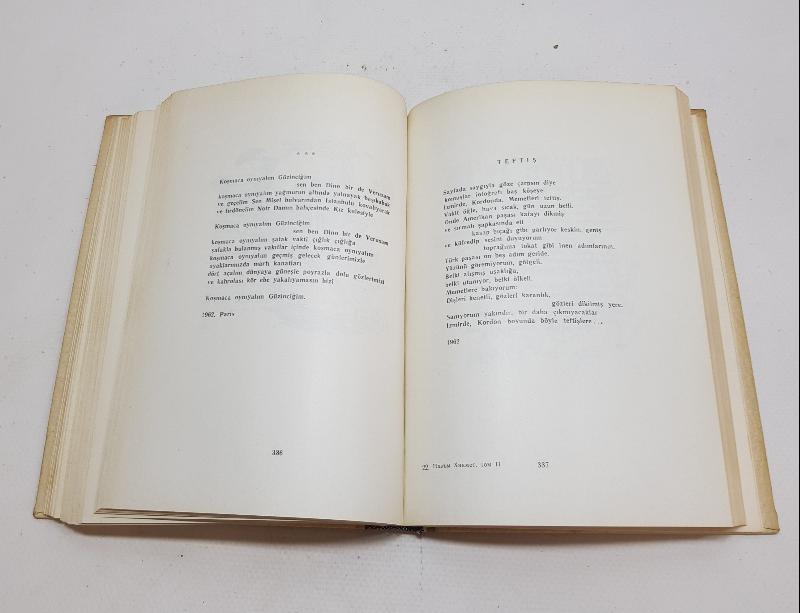 NADİR KİTAP: 1968 SOFYA BASKI NAZIM HİKMET BÜTÜN ESERLERİ - CİLT 2