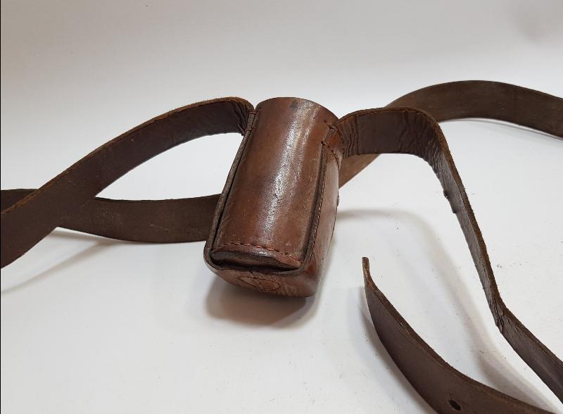 1. DÜNYA SAVAŞI DÖNEMİ NADİR DERİ SANCAKTAR KEMERİ