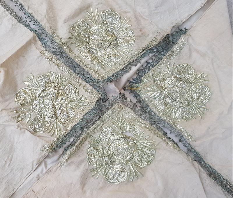 OSMANLI DÖNEMİ GÜMÜŞ SIRMA İŞLEMELİ ÇEVRE