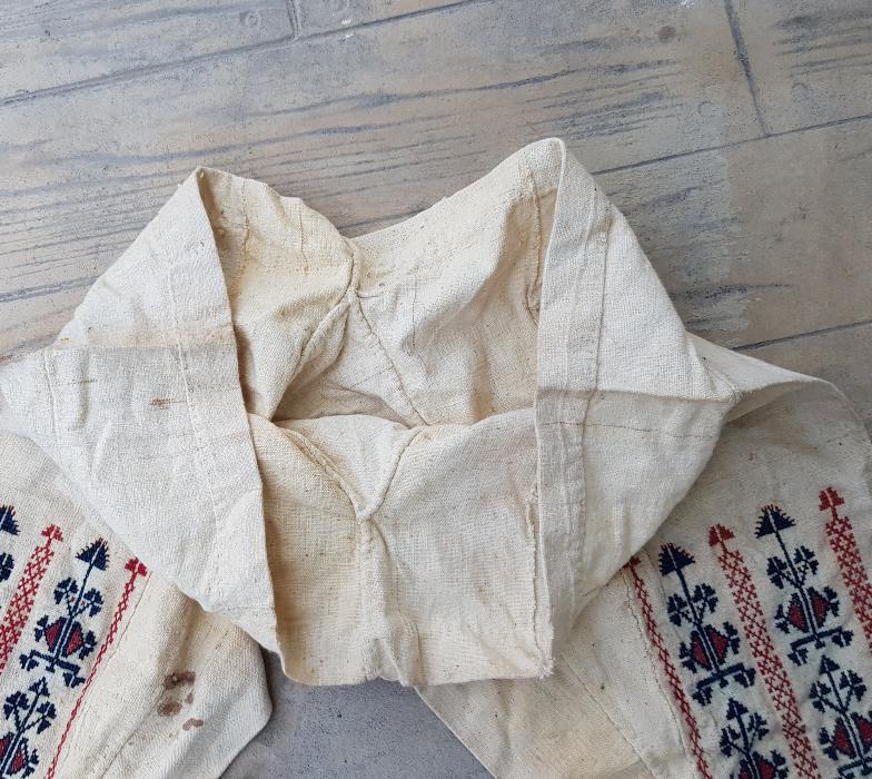 OSMANLI DÖNEMİ ÜZERİ EL İŞLEMELİ KADIN ŞALVARI