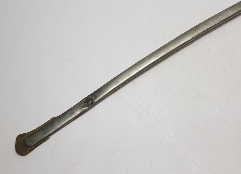 OSMANLI DÖNEMİ TOPÇU AMBLEMLİ ERMENİ USTA YAPIMI NADİR OSMANLI SUBAY KILICI