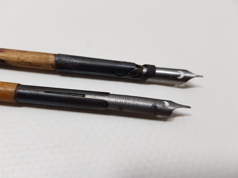 OSMANLI DÖNEMİ İKİ ADET HATTAT KALEMİ - DİVİT