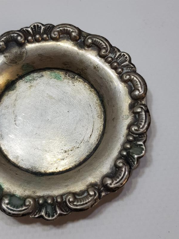 ANTİKA GÜMÜŞ ÇAY TABAĞI