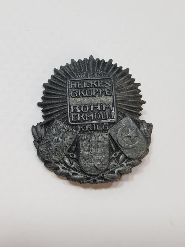 1. DÜNYA SAVAŞI DÖNEMİ TÜRK BAYRAKLI İTTİFAK ROZET