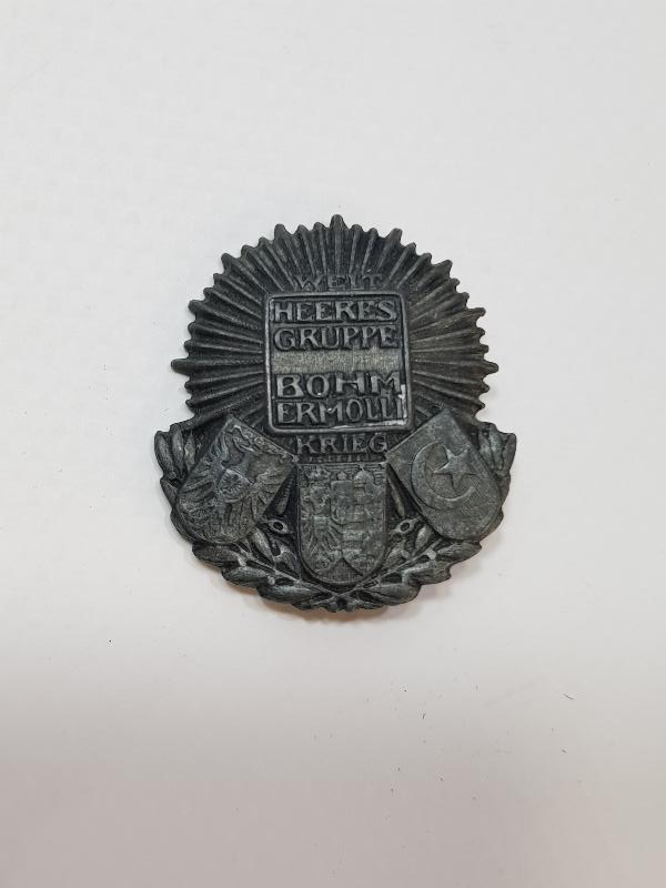 1. DÜNYA SAVAŞI DÖNEMİ TÜRK BAYRAKLI İTTİFAK ROZET