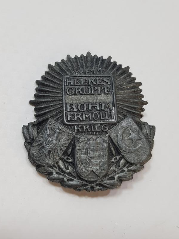 1. DÜNYA SAVAŞI DÖNEMİ TÜRK BAYRAKLI İTTİFAK ROZET