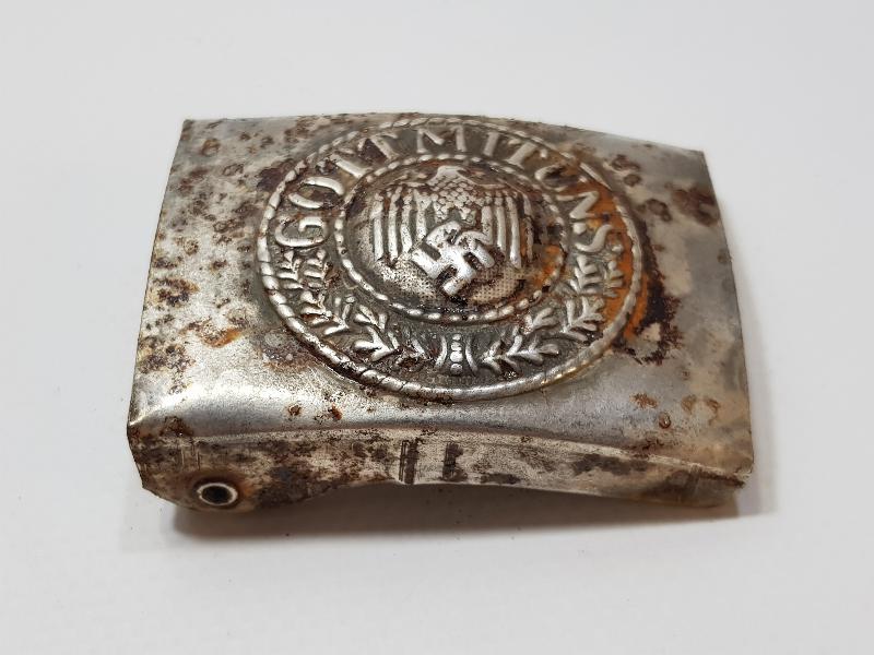 2. DÜNYA SAVAŞI DÖNEMİ ALMAN NAZİ KEMER TOKASI