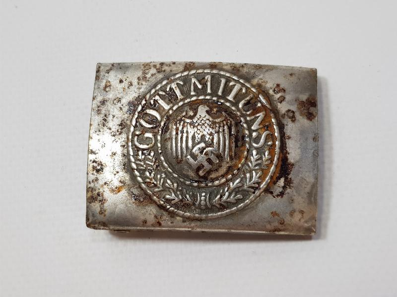 2. DÜNYA SAVAŞI DÖNEMİ ALMAN NAZİ KEMER TOKASI