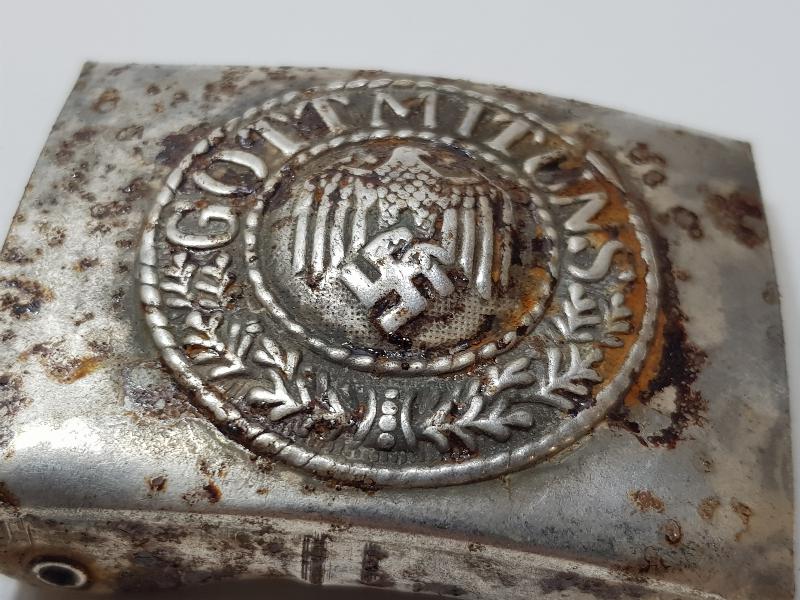 2. DÜNYA SAVAŞI DÖNEMİ ALMAN NAZİ KEMER TOKASI