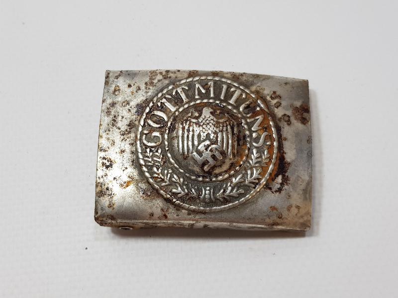 2. DÜNYA SAVAŞI DÖNEMİ ALMAN NAZİ KEMER TOKASI