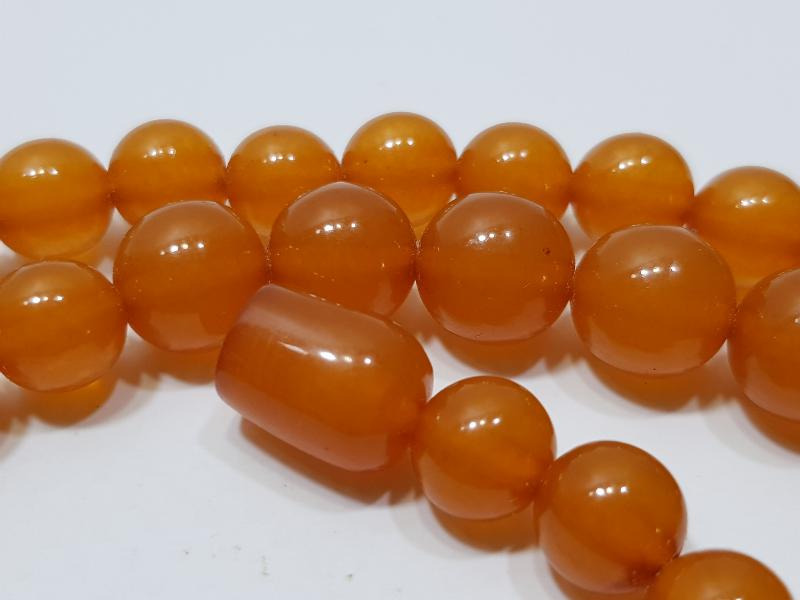 ANTİKA KEHRİBAR KOLYE - GERDANLIK