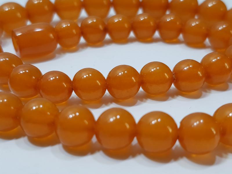 ANTİKA KEHRİBAR KOLYE - GERDANLIK