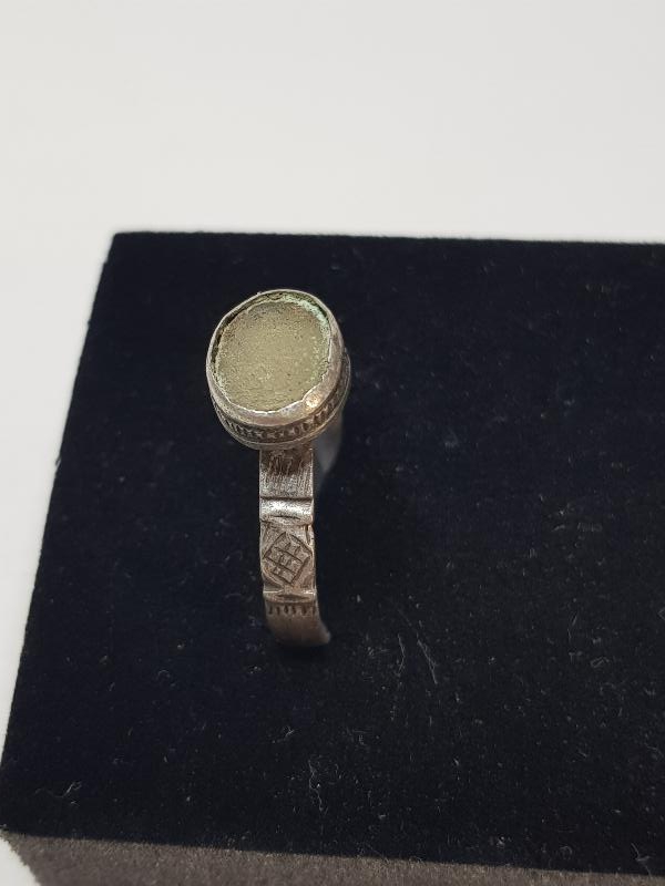 OSMANLI DÖNEMİ SİTRİN TAŞLI GÜMÜŞ YÜZÜK