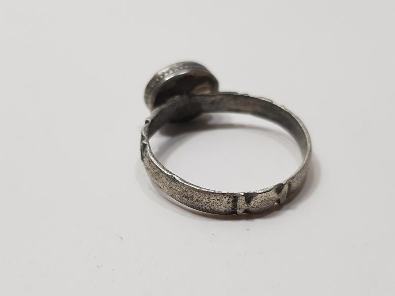 OSMANLI DÖNEMİ SİTRİN TAŞLI GÜMÜŞ YÜZÜK