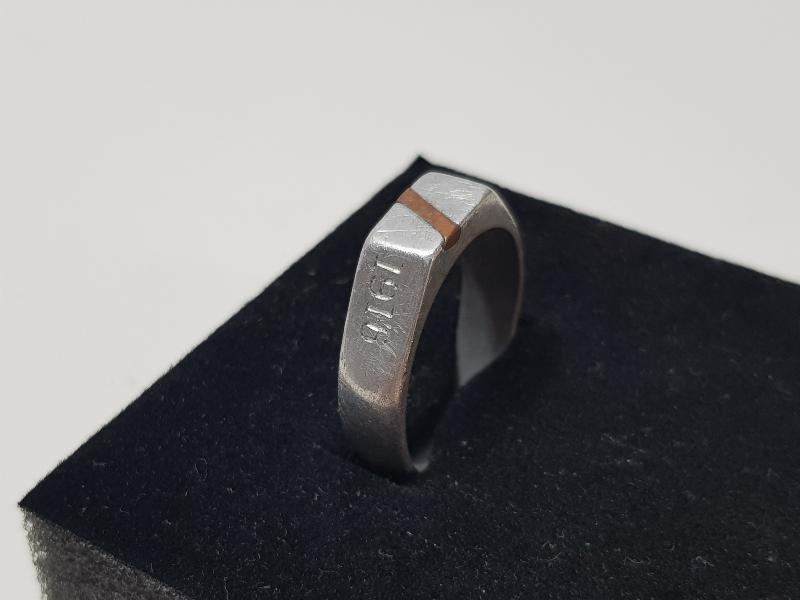 1. DÜNYA SAVAŞI 1914-1916 TARİHLİ İTTİFAK SUBAY YÜZÜĞÜ