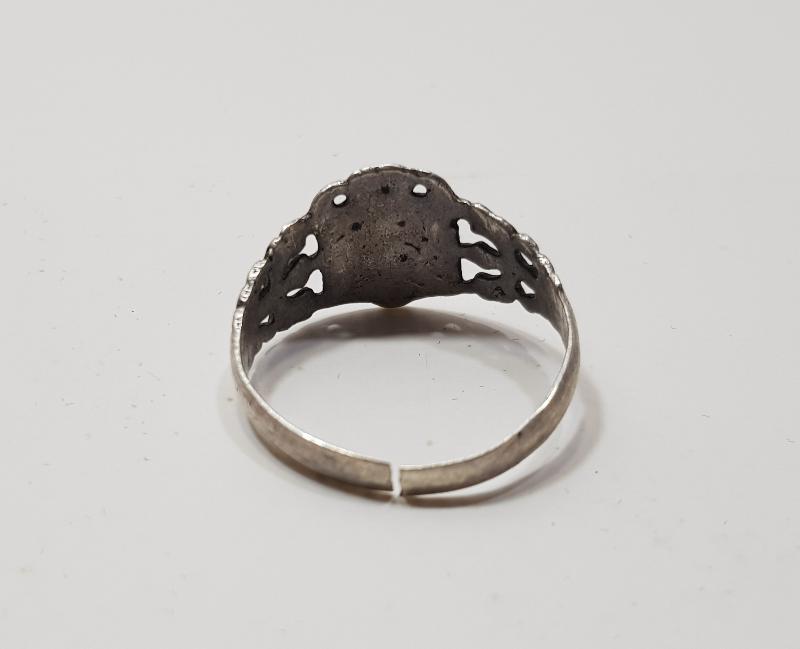 OSMANLI DÖNEMİ MEKKE-İ MÜKERREME YAZILI GÜMÜŞ YÜZÜK