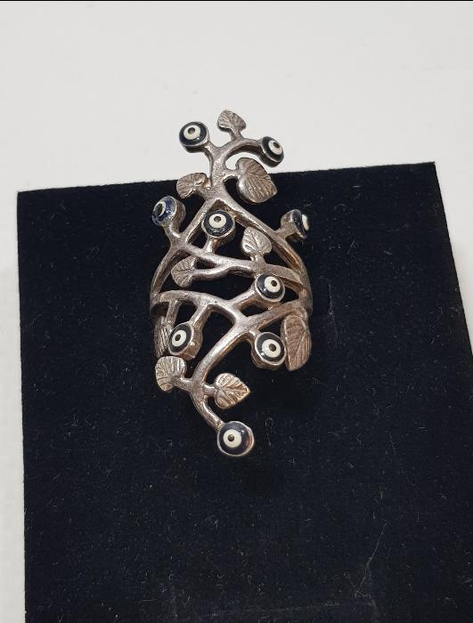 ÇİÇEK FORMLU GÜMÜŞ YÜZÜK