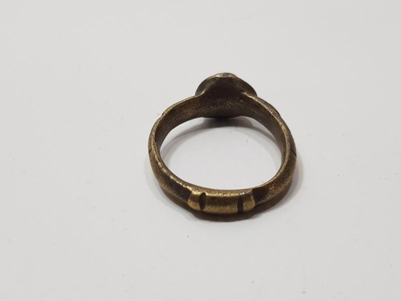 OSMANLI DÖNEMİ TEKKE İŞİ SİKKE FORMLU ÇOK NADİR YÜZÜK