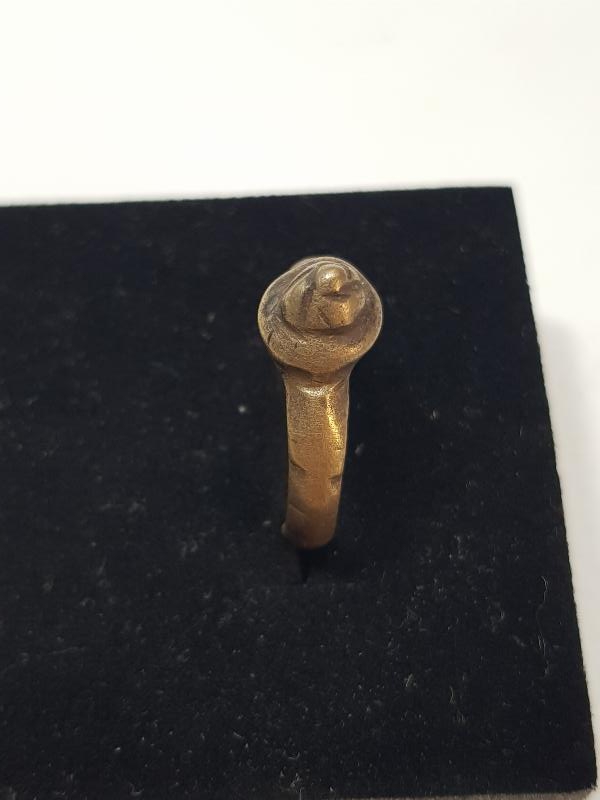 OSMANLI DÖNEMİ TEKKE İŞİ SİKKE FORMLU ÇOK NADİR YÜZÜK