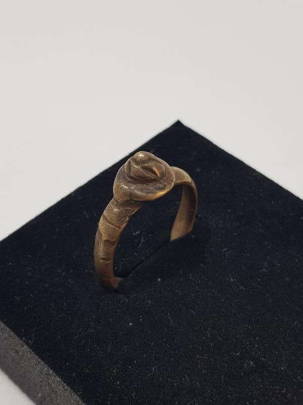 OSMANLI DÖNEMİ TEKKE İŞİ SİKKE FORMLU ÇOK NADİR YÜZÜK