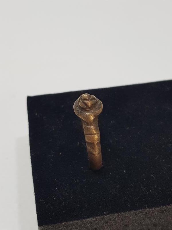 OSMANLI DÖNEMİ TEKKE İŞİ SİKKE FORMLU ÇOK NADİR YÜZÜK