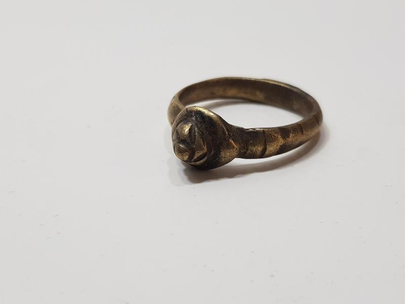 OSMANLI DÖNEMİ TEKKE İŞİ SİKKE FORMLU ÇOK NADİR YÜZÜK