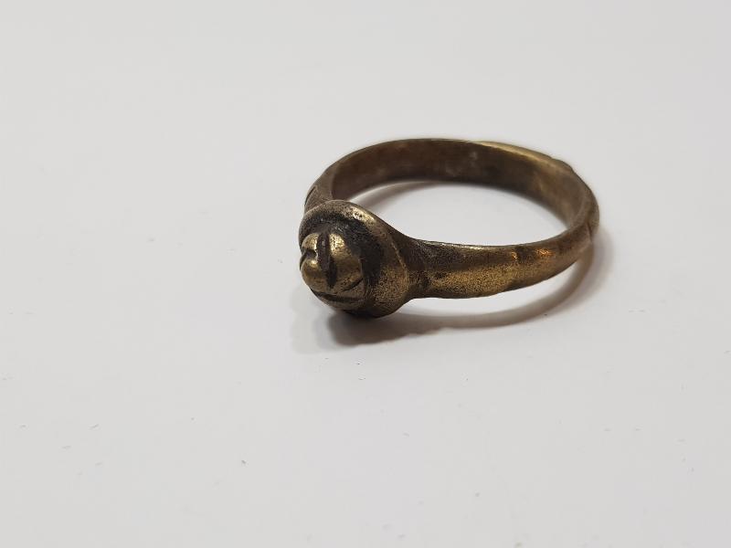 OSMANLI DÖNEMİ TEKKE İŞİ SİKKE FORMLU ÇOK NADİR YÜZÜK