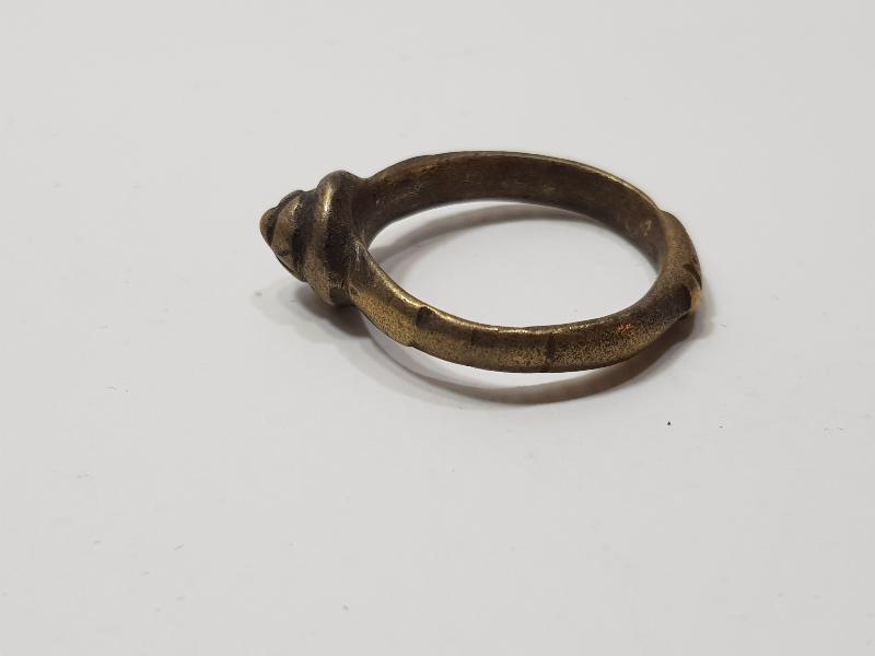 OSMANLI DÖNEMİ TEKKE İŞİ SİKKE FORMLU ÇOK NADİR YÜZÜK