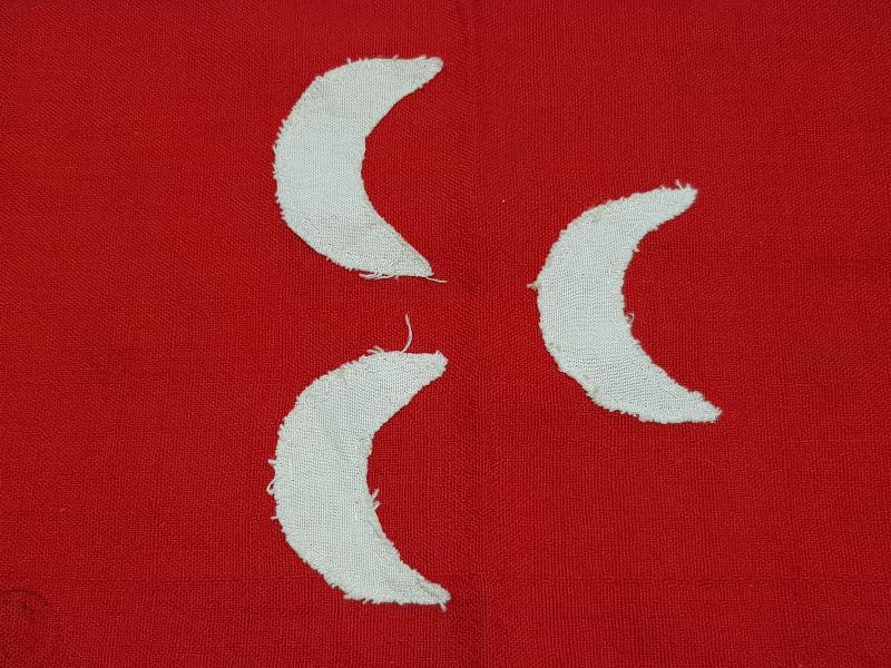 1960LARDAN ÜÇ HİLALLİ TÜRK BAYRAĞI