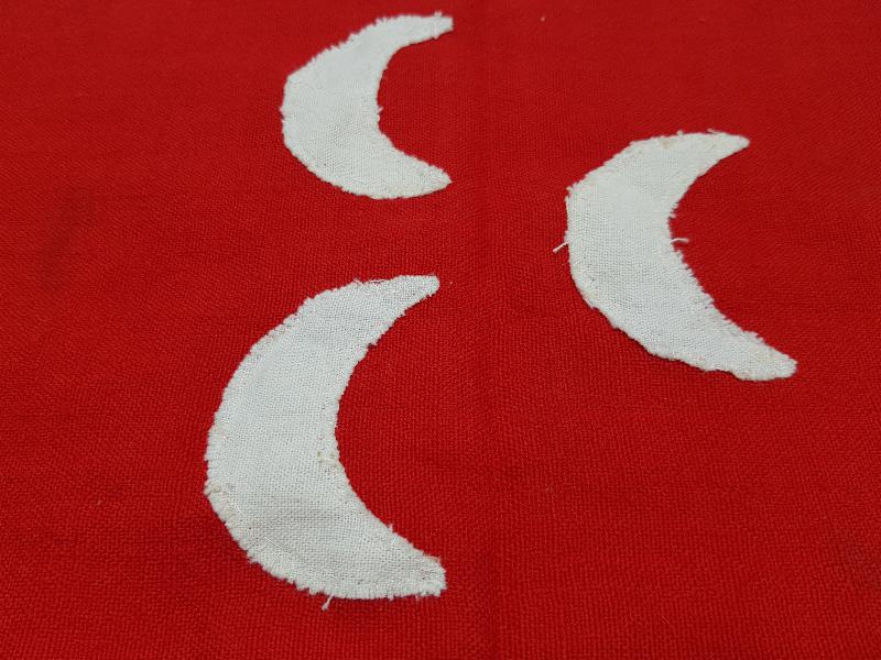 1960LARDAN ÜÇ HİLALLİ TÜRK BAYRAĞI