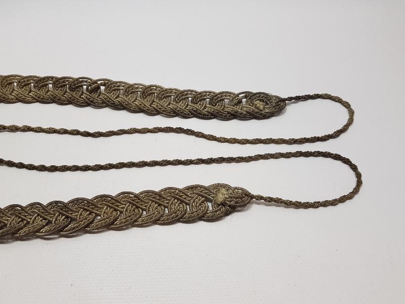 OSMANLI DÖNEMİ GÜMÜŞ SIRMA GELİN GAYRET VE BEREKET KEMERİ