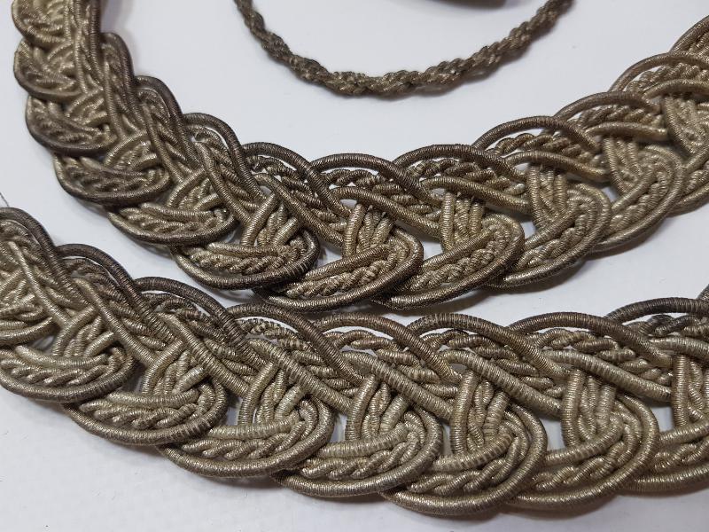 OSMANLI DÖNEMİ GÜMÜŞ SIRMA GELİN GAYRET VE BEREKET KEMERİ