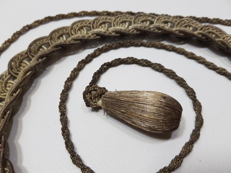 OSMANLI DÖNEMİ GÜMÜŞ SIRMA GELİN GAYRET VE BEREKET KEMERİ