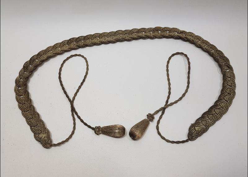 OSMANLI DÖNEMİ GÜMÜŞ SIRMA GELİN GAYRET VE BEREKET KEMERİ