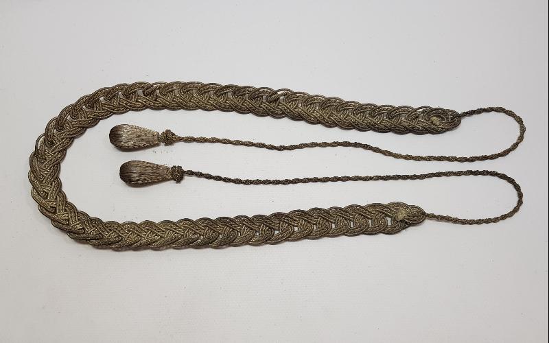 OSMANLI DÖNEMİ GÜMÜŞ SIRMA GELİN GAYRET VE BEREKET KEMERİ