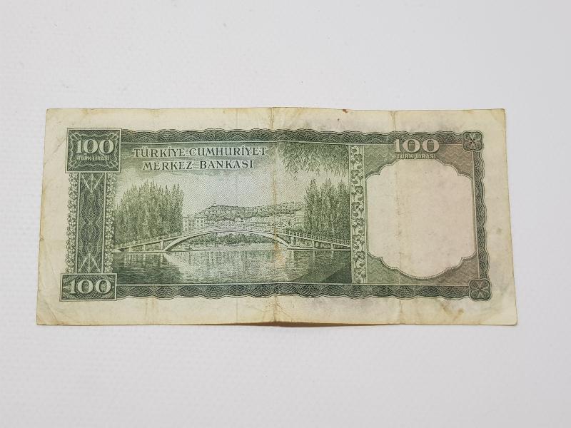 5. EMİSYON KAĞIT 100 LİRA