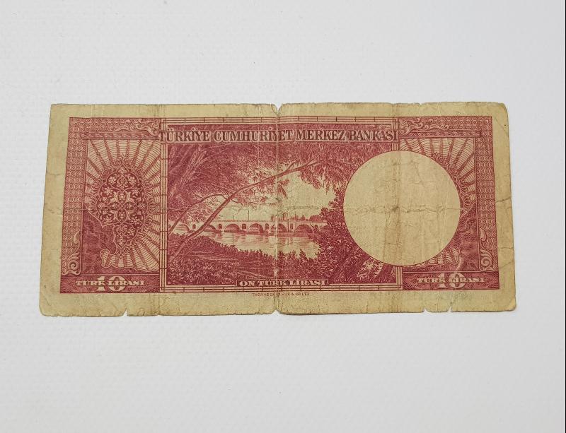 5. EMİSYON KAĞIT 10 LİRA