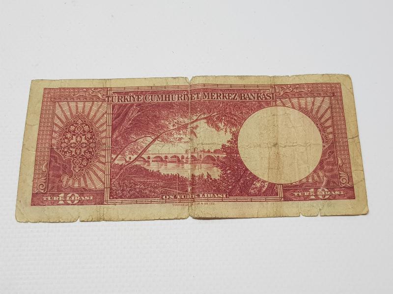 5. EMİSYON KAĞIT 10 LİRA