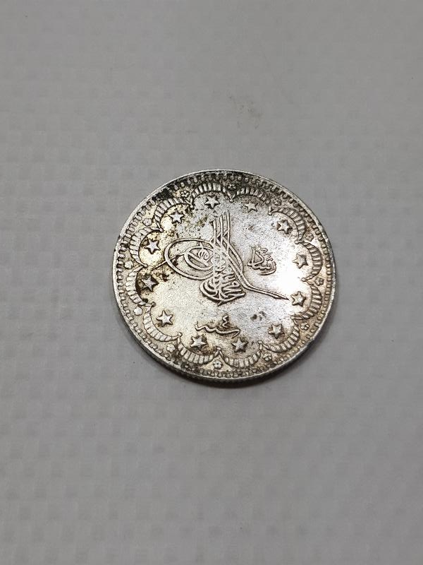 SULTAN MEHMET REŞAT HAN DÖNEMİ GÜMÜŞ 5 KURUŞ MECİDİYE